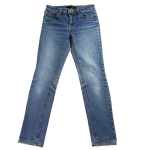 Anna & Blue Women’s Skinny Jeans Blue Stretch Denim 26x25 Vintage Retro